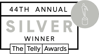44th Annual Telly Awards Silver Badge Winner