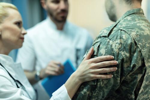 Veterans seeking mental healthcare