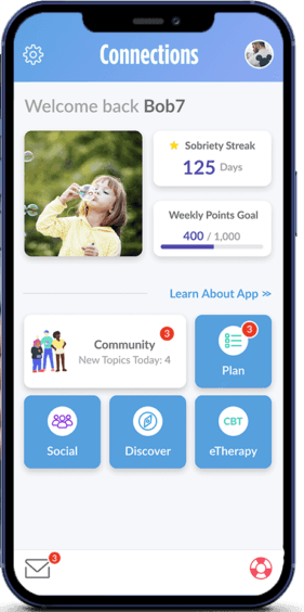 Join the American Addiction Centers Alumni App Image