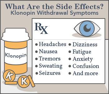 klonopin withdrawal symptoms dose response