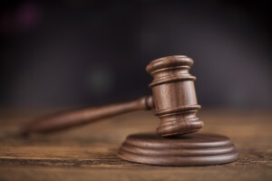 Court gavel,Law theme, mallet of judge