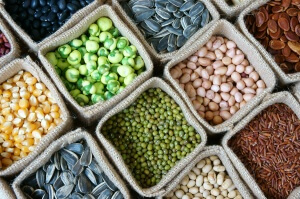Collection Of Grain, Cereal, Seed, Bean