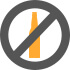 no alcohol